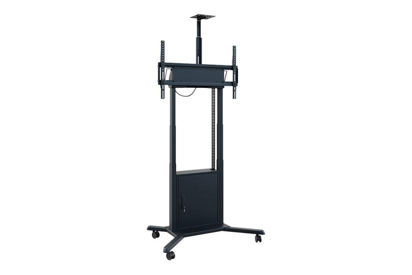 HAGOR HP Twin Lift M-B vogn med hjul - for fladt panel - sort IT og elektronik > TV/Hi-Fi > Tilbehør til TV og Hi-Fi > Montering og beslag > Vogne