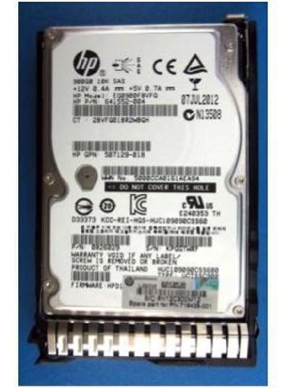 HP E Enterprise - 900GB - Harddisk - 719429-001 - SAS2 - 2.5" Harddisk