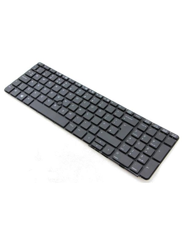 HP Keyboard (Swiss2) - Bærbar tastatur - til udskiftning - Schweizisk - Sort Tastatur