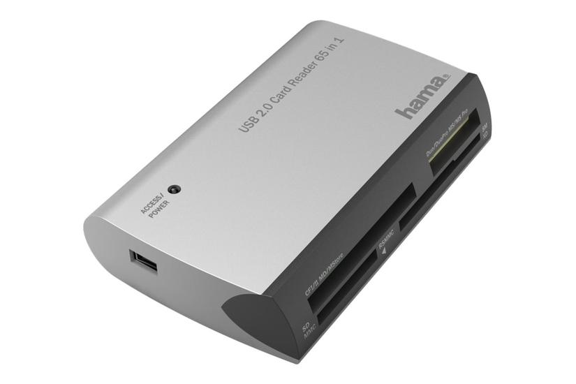 Hama "All in One" - kortlæser - USB 2.0 IT og elektronik > Hardware > Lagring og backup > Flash Hukommelse > Kortlæsere