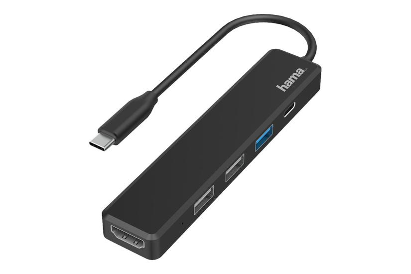 Hama - dockingstation - USB-C 3.2 Gen 1 - HDMI IT og elektronik > Hardware > Tilbehør m.m. > Dockingstationer til bærbare