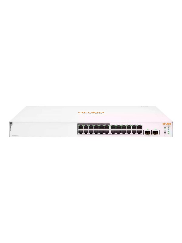 Hewlett Packard Enterprise Aruba Instant On 1830 24G 12p Class4 PoE 2SFP 195W Switch Switch