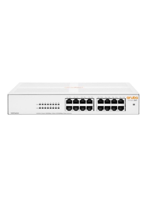 Hewlett Packard Enterprise HPE Aruba Instant On 1430 16G Class4 PoE 124W Switch Switch