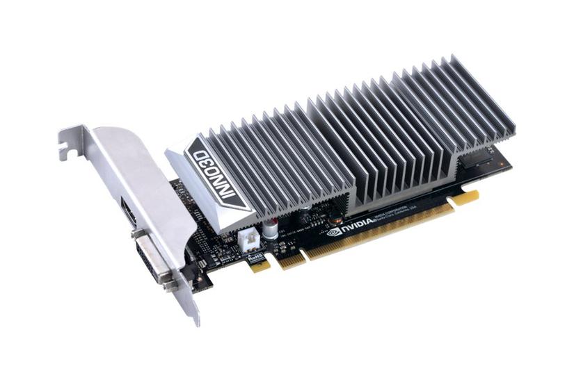 Inno3D GeForce GT 1030 0dB Grafikkort - blæserløs - 2GB GDDR5 - NVIDIA GT 1030 - PCI Express 3.0 x16 IT og elektronik > Hardware > Grafikkort
