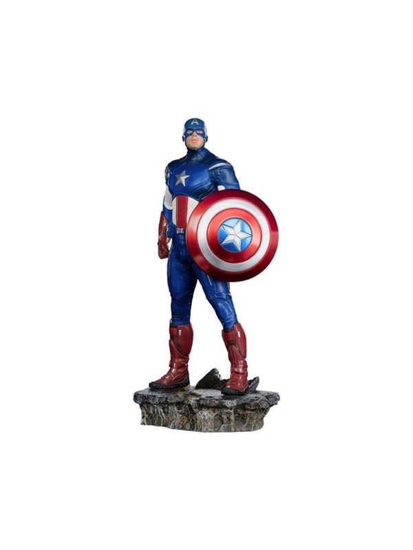 Iron Studios - Marvel The Infinity Saga: BDS 1:10 Art Scale Statue - Captain America - Figur Merchandise