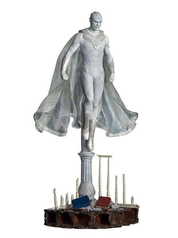 Iron Studios - Marvel Wandavision: BDS 1:10 Art Scale Statue - White Vision - Figur Merchandise