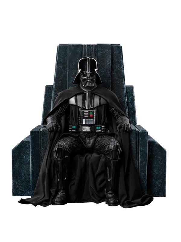 Iron Studios - Star Wars: Darth Vader on Throne Legacy Replica 1/4 - Size: 48 x 81 x 74 cm - Figur Merchandise