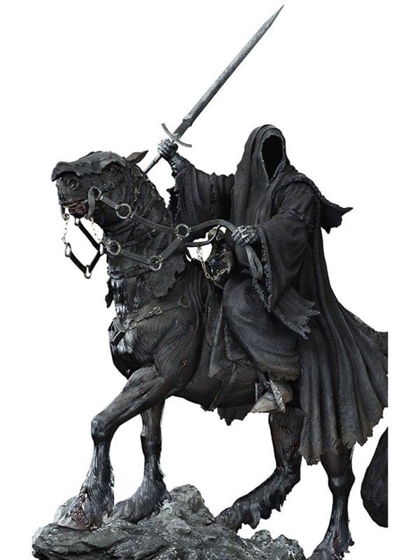 Iron Studios - The Lord of the Rings - Nazgul on Horse Deluxe Statue Scale 1/10 - Figur Merchandise