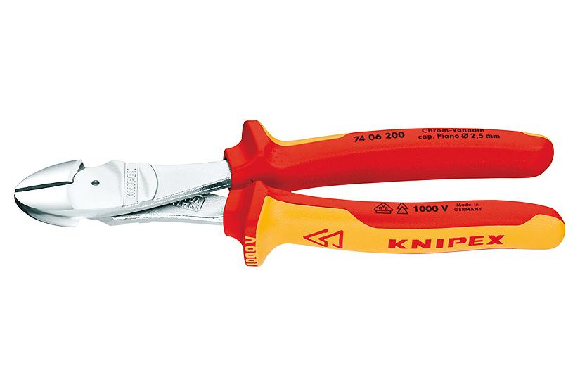 KNIPEX High Leverage Diagonal Cutter - kabelskærer IT og elektronik > Netværk > Netværkskabler > Værktøjer og Værktøjssæt