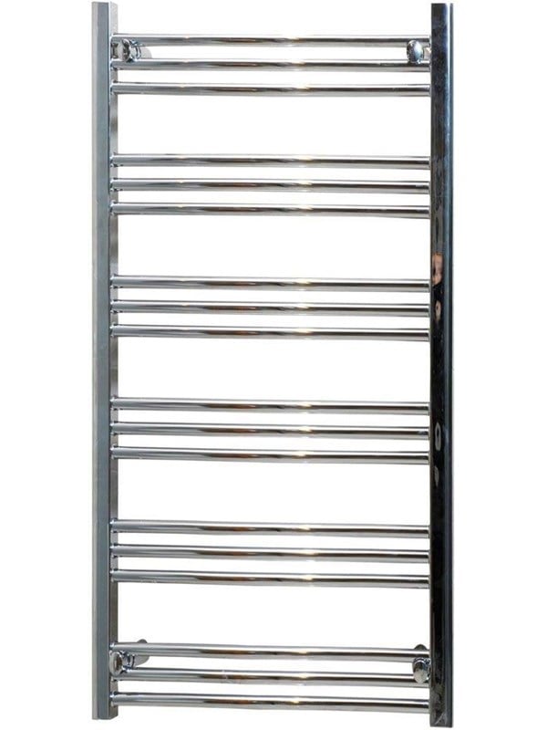 Kriss skandi håndklæderadiator 1140 x 500 mm krom plan Haandklaederadiator og tilbehoer