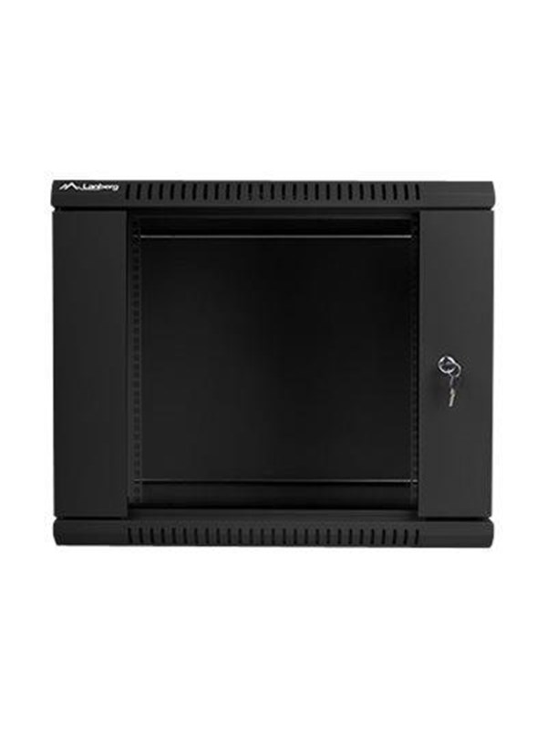 Lanberg WF01-6409-10B - 9U Wall-Mounted Rack Cabinet Rack skabe