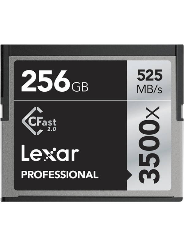 Lexar Professional 3500x CFast 2.0 - 525MB/s - 256GB Hukommelseskort