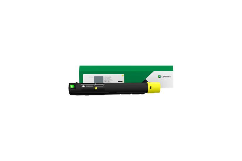 Lexmark - gul - original - tonerpatron - LCCP