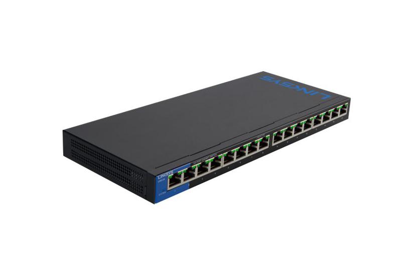 Linksys Business LGS116P - switch - 16 porte - ikke administreret IT og elektronik > Netværk > Hubs og switches > Gigabit hubs og switches