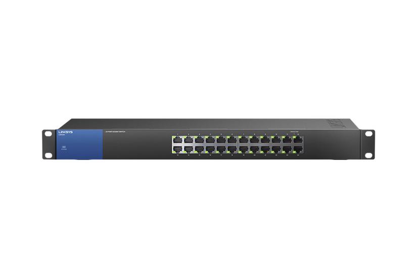 Linksys Business LGS124 - switch - 24 porte - ikke administreret - monterbar på stativ IT og elektronik > Netværk > Hubs og switches > Gigabit hubs og switches