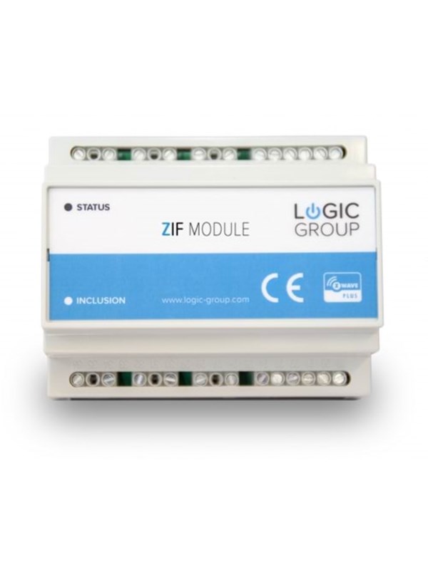 Logic Group ZIF5029 Z-Wave DIN Skinne Modul til Forbrugsmåling/Styring Smart Home