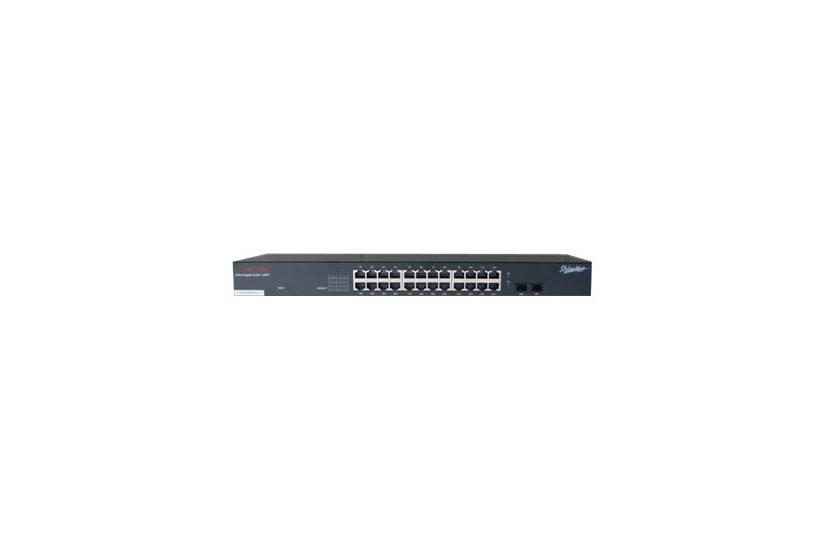 Longshine LCS-GS9126 - switch - 26 porte - monterbar på stativ IT og elektronik > Netværk > Hubs og switches > Gigabit hubs og switches