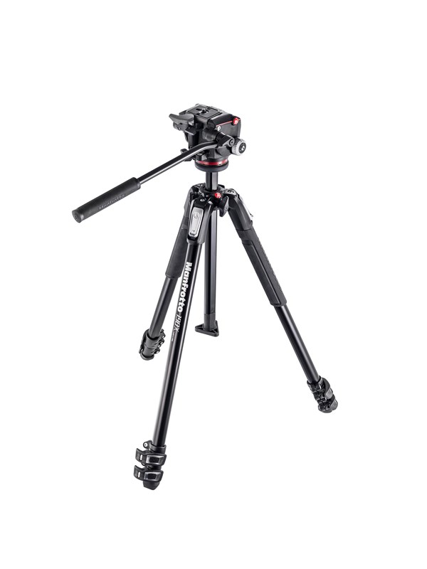 Manfrotto MK190X3-2W Black - Tripod - 2-way Stativ