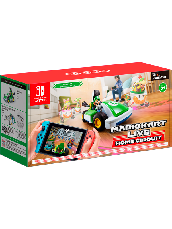 Mario Kart Live: Home Circuit (Luigi-Set) - Nintendo Switch - Racing Spil