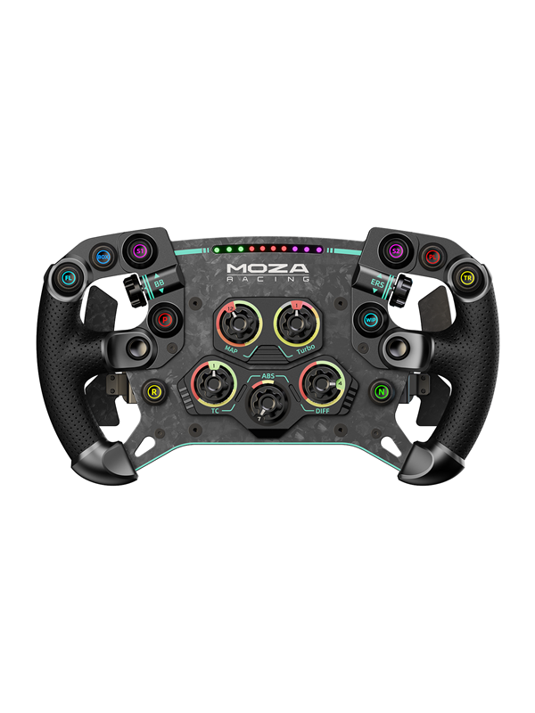 Moza Racing MOZA GS V2P Microfiber Leather GT steering wheel - Wired Wheel - PC Spil tilbehoer