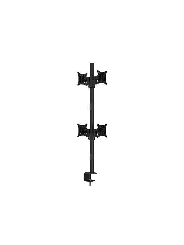 Multibrackets M VESA Deskmount Officeline Quad B2B Black Skaermholder