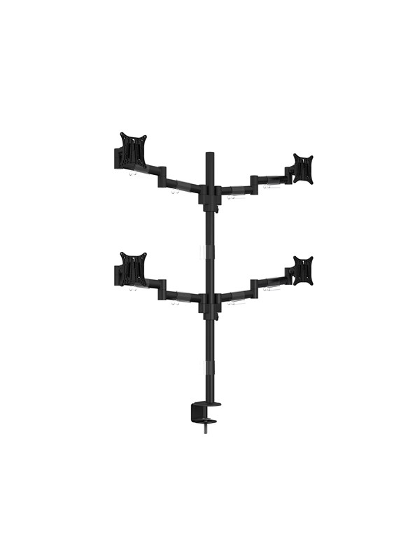 Multibrackets M VESA Deskmount Officeline Quad Black Skaermholder