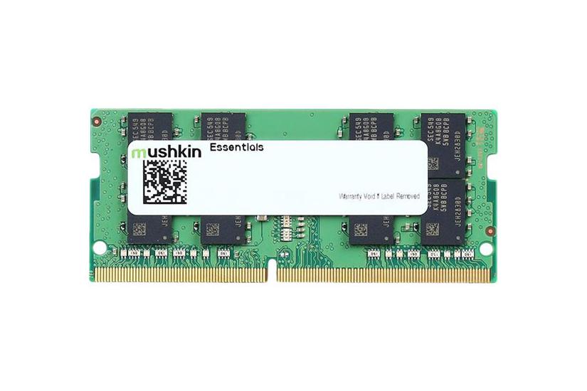 Mushkin Essentials - 64GB:2x32GB - DDR4 RAM - 2933MHz - SO DIMM 260-PIN - Ikke-ECC - CL21 IT og elektronik > Hardware > RAM / Hukommelse > DDR4 > DDR4 SO-DIMM