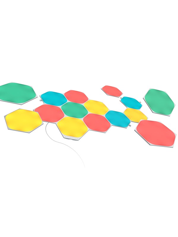 Nanoleaf Shapes - Hexagons Starter Kit - 15 Panels Smart Home