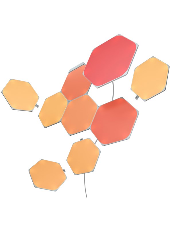 Nanoleaf Shapes - Hexagons Starter Kit - 9 Panels Smart Home