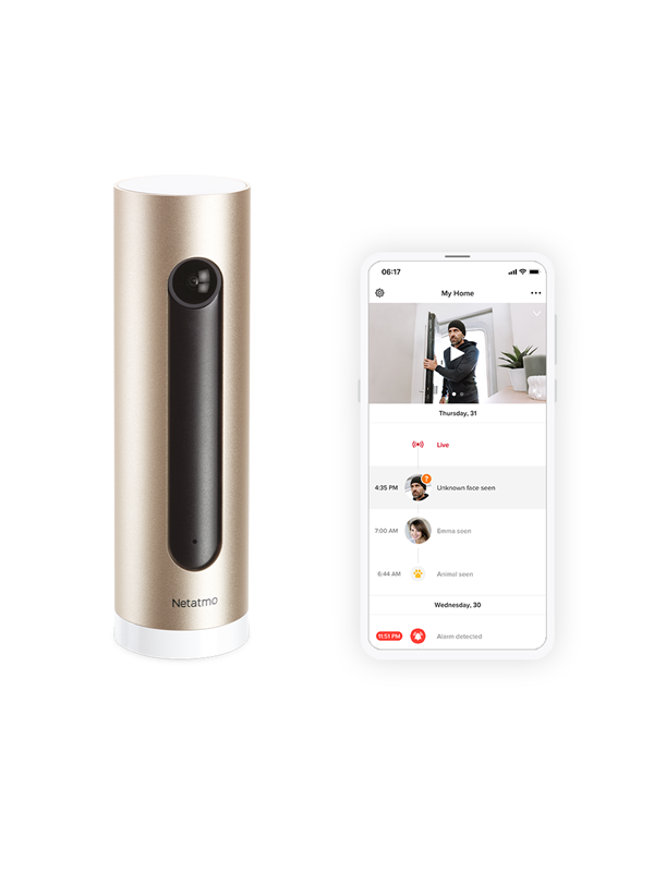 Netatmo Welcome Smart Indendørs Kamera Smart Home