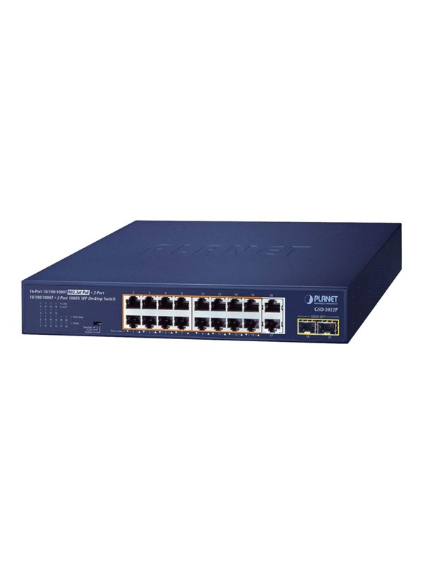 PLANET GSD-2022P - switch - 20 ports - unmanaged Switch