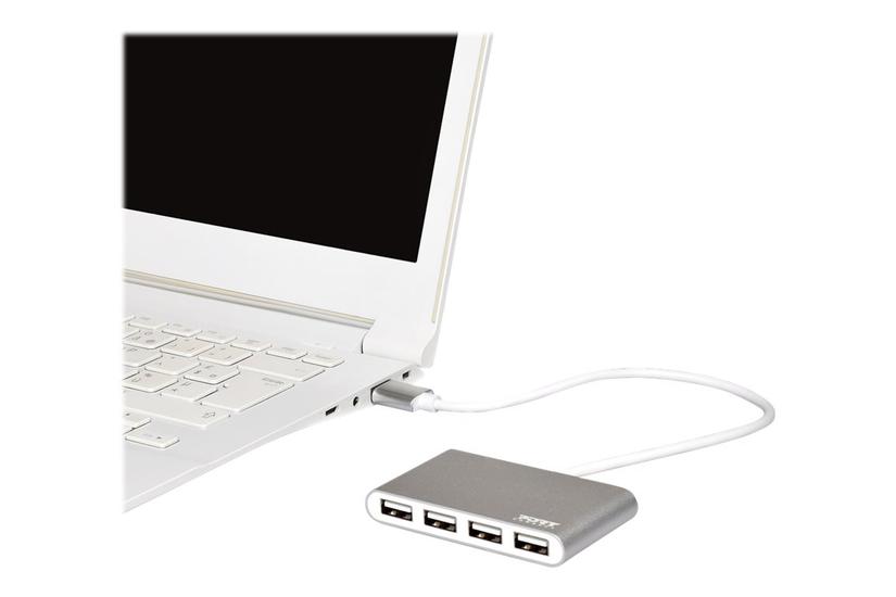 PORT Connect - hub - 4 porte IT og elektronik > Hardware > Kabler > USB Hubs