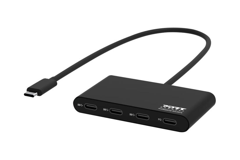 PORT Connect - hub - 4 porte IT og elektronik > Hardware > Kabler > USB Hubs
