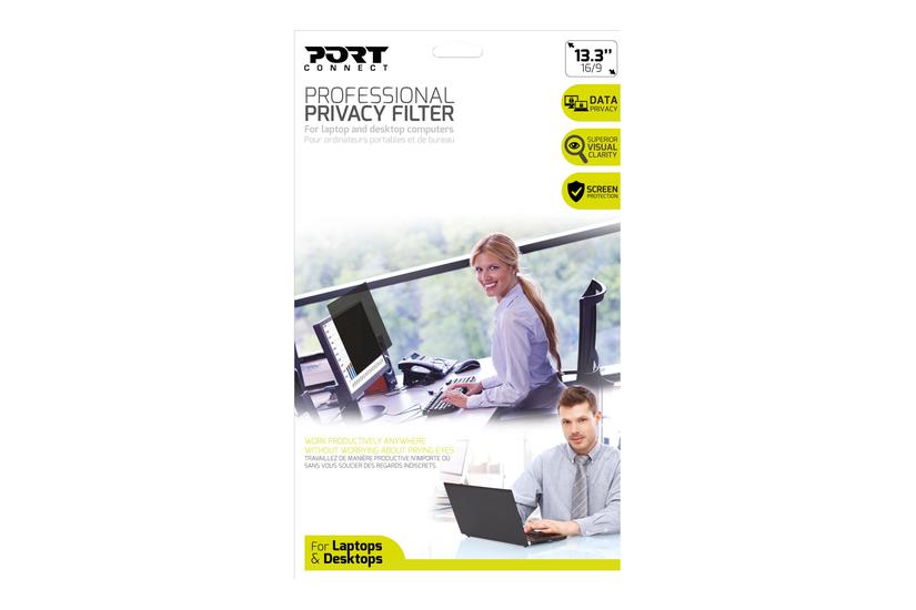 PORT Professional - privacy-filter for skærm PC / bærbar > Bærbar - tilbehør > Privatlivsfiltre