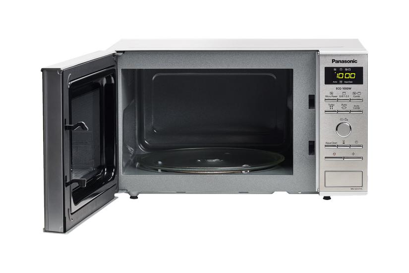 Panasonic NN-GD37 - mikrobølgeovn med grill - fritstående - rustfrit stål Husholdning > Køkkenapparater > Mikrobølgeovne > Mikrobølgeovne til køkkenbordplade