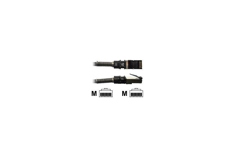 PatchSee DirectPatch - patchkabel - 25 m - sort IT og elektronik > Netværk > Netværkskabler > Twisted pair-kabler > Cat 6a Kabler