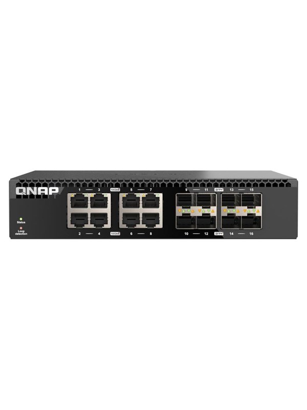 QNAP QSW-3216R-8S8T - switch - 16 ports - rack-mountable Switch