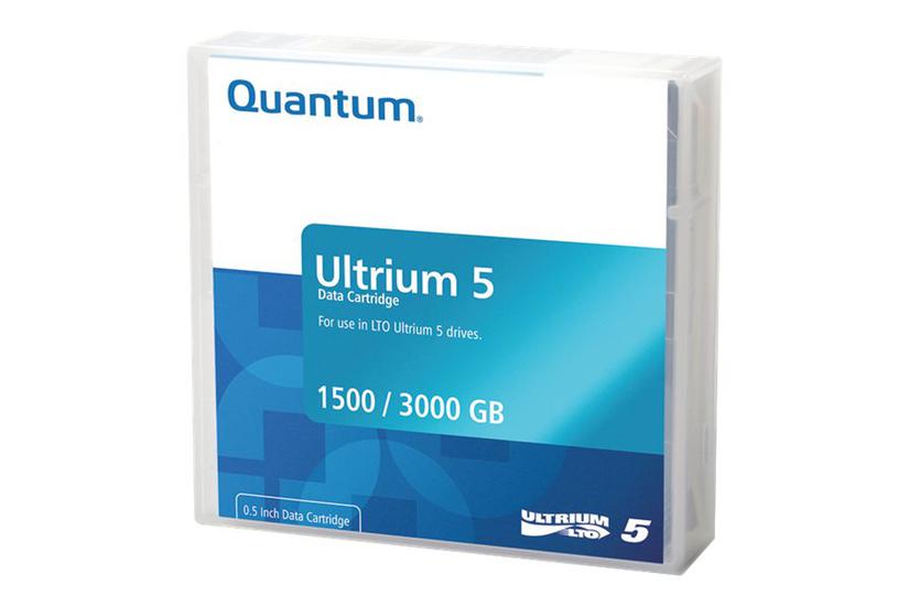 Quantum - LTO Ultrium 5 x 1 - 1.5 TB - lagringsmedie IT og elektronik > Hardware > Lagring og backup > Lagringsmedier > Bånd Medier