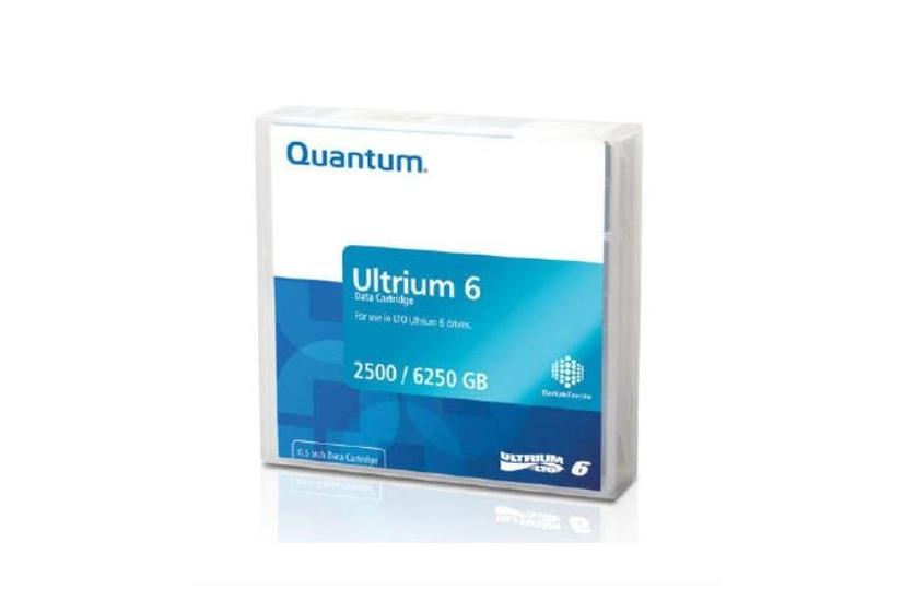 Quantum - LTO Ultrium 6 x 1 - 2.5 TB - lagringsmedie IT og elektronik > Hardware > Lagring og backup > Lagringsmedier > Bånd Medier