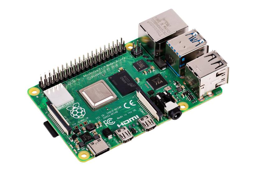 Raspberry Pi 4 Model B - enkelttavle-computer PC / bærbar > Enkeltkort-computere og tilbehør > Enkeltkort-computere