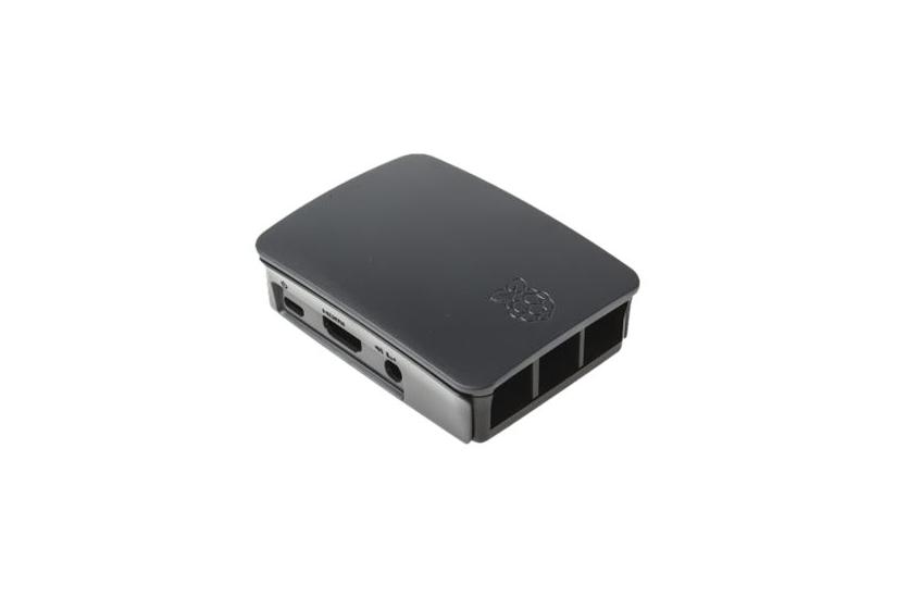 Raspberry Pi - etui - sort PC / bærbar > Enkeltkort-computere og tilbehør > Tilbehør til enkeltkort-computere