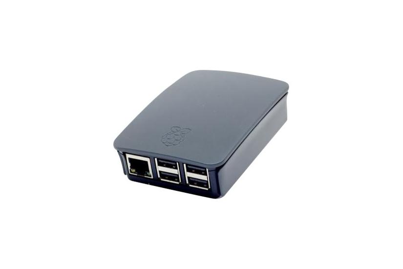 Raspberry Pi - etui - sort/grå PC / bærbar > Enkeltkort-computere og tilbehør > Tilbehør til enkeltkort-computere