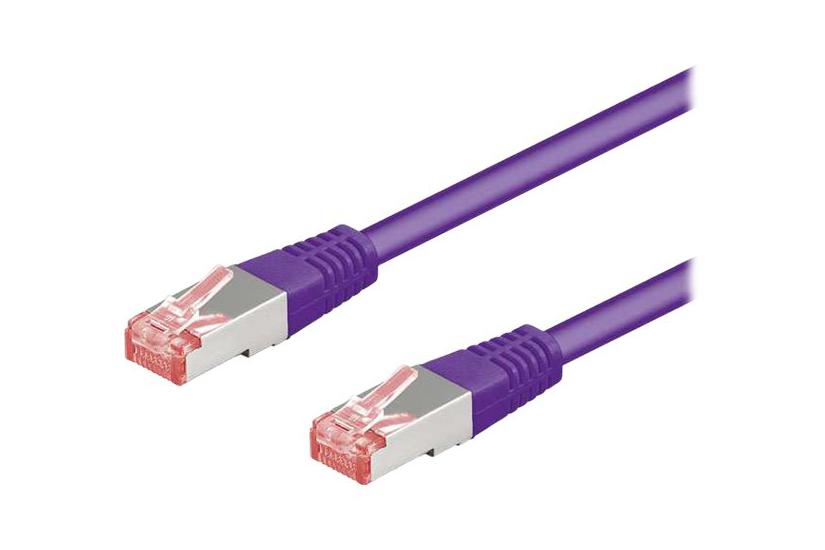 goobay netværkskabel - 2 m - lilla IT og elektronik > Netværk > Netværkskabler > Twisted pair-kabler > Cat 6 kabler