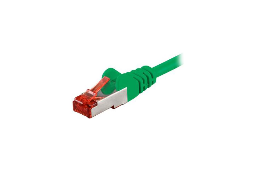 goobay netværkskabel - 25 cm - grøn IT og elektronik > Netværk > Netværkskabler > Twisted pair-kabler > Cat 6 kabler