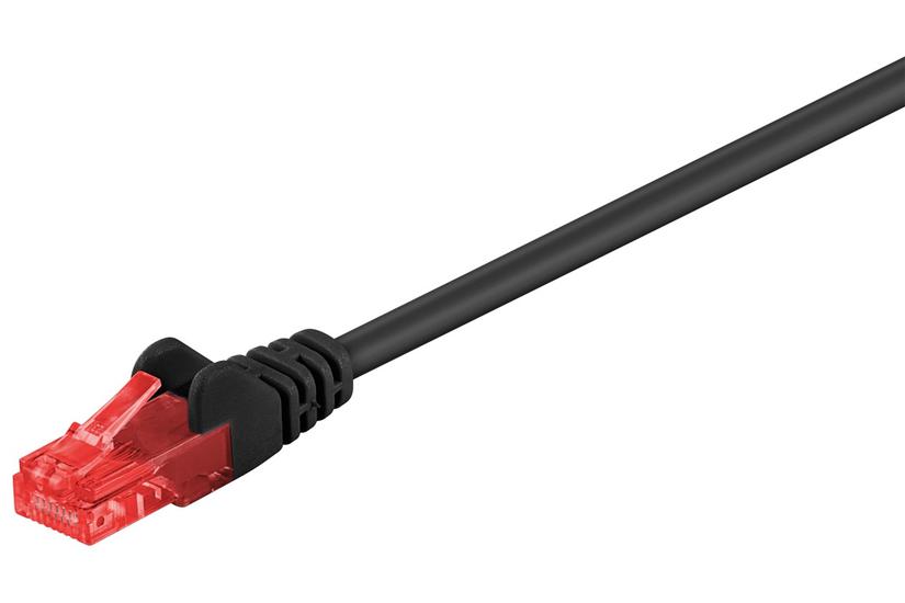 goobay netværkskabel - 50 cm - sort IT og elektronik > Netværk > Netværkskabler > Twisted pair-kabler > Cat 6 kabler