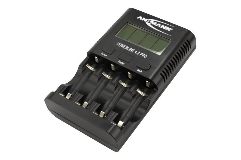 ANSMANN POWERline 4.2 Pro batterioplader / tester - USB IT og elektronik > Hardware > Strømforsyninger > Strømadaptere og opladere