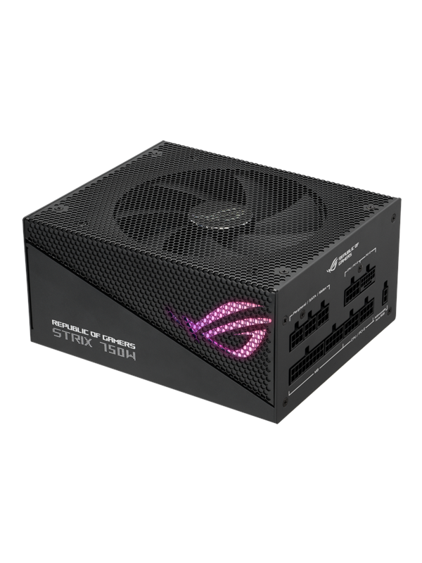ASUS ROG STRIX Gold Aura Edition - 750W Strømforsyning - 750 Watt - 135 mm - ATX 3.0 - 80 Plus Gold certified Stroemforsyning