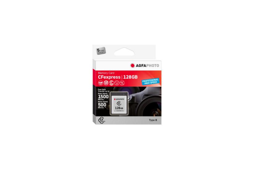 AgfaPhoto CFexpress Professional 128 GB NAND IT og elektronik > Hardware > Lagring og backup > Flash Hukommelse > Flash Kort