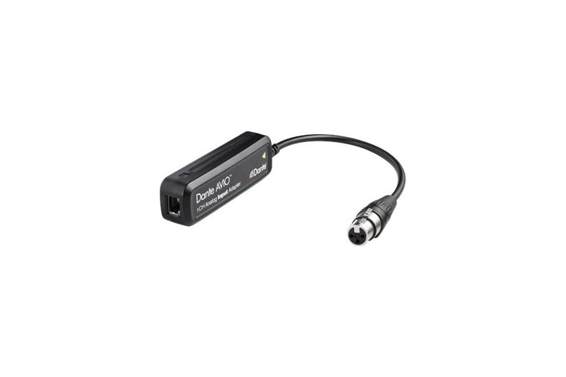 Audinate Dante AVIO 1Ch Analog Input Adapter Dante audioinput-slutpunkt IT og elektronik > TV/Hi-Fi > Højttaler > Montering og beslag > Stativer til Audio og Video Udstyr