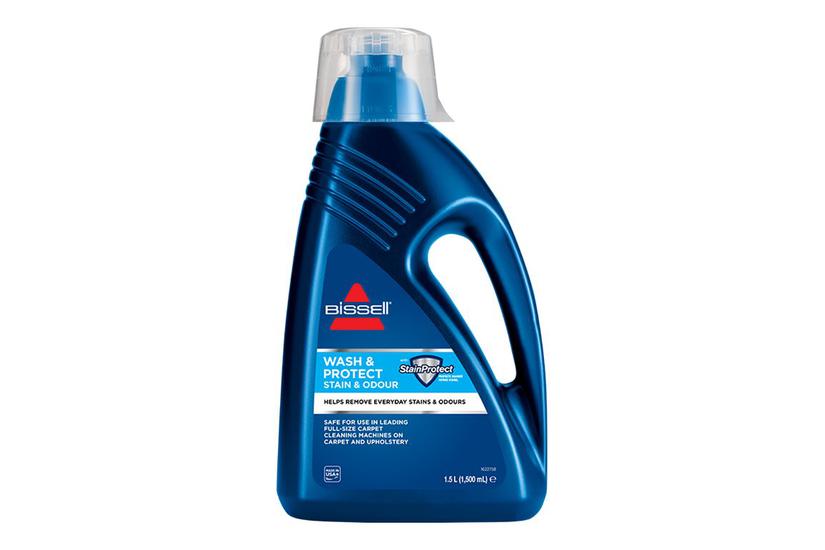BISSELL Wash & Protect Stain & Odour rensende shampoo - væske - flaske - 1.5 L - frisk